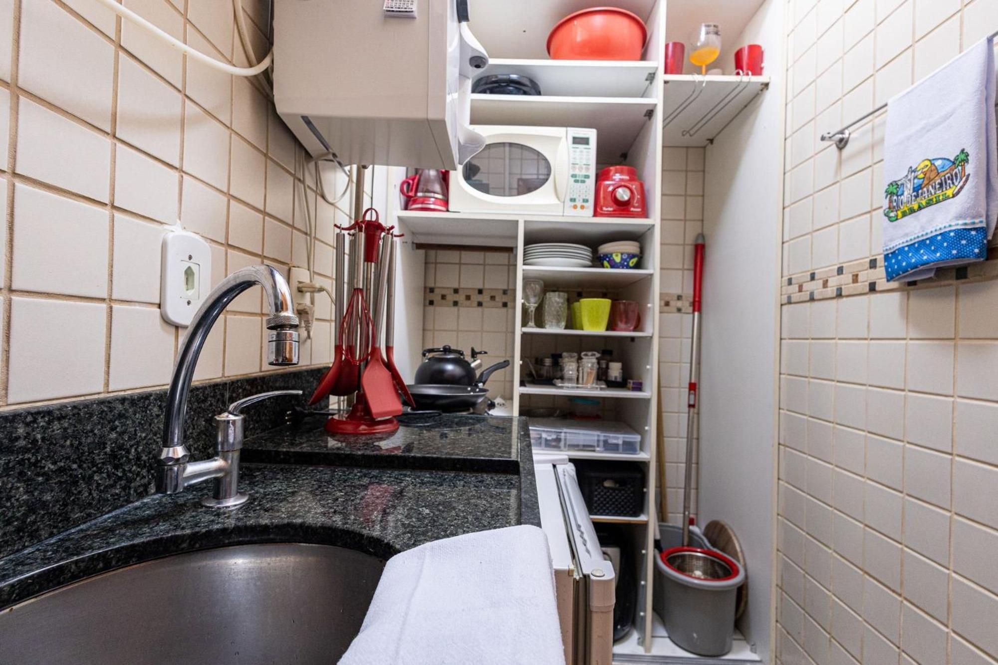 ריו דה ז'ניירו Apartamento Copacabana 200M Da Praia - Wifi Gratis - Cp5 מראה חיצוני תמונה