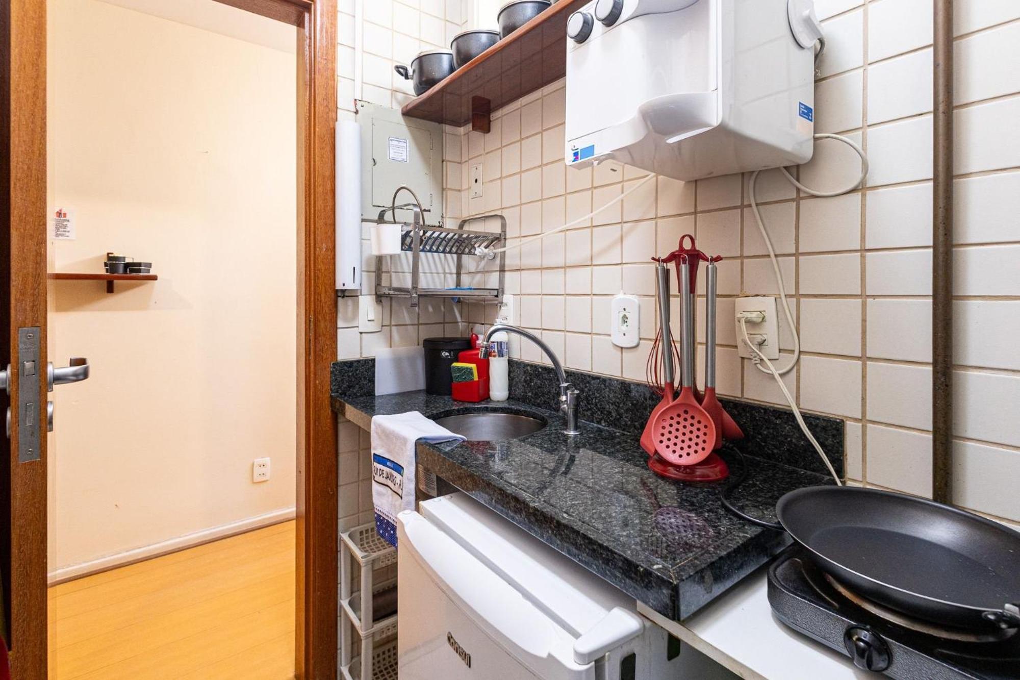 ריו דה ז'ניירו Apartamento Copacabana 200M Da Praia - Wifi Gratis - Cp5 מראה חיצוני תמונה