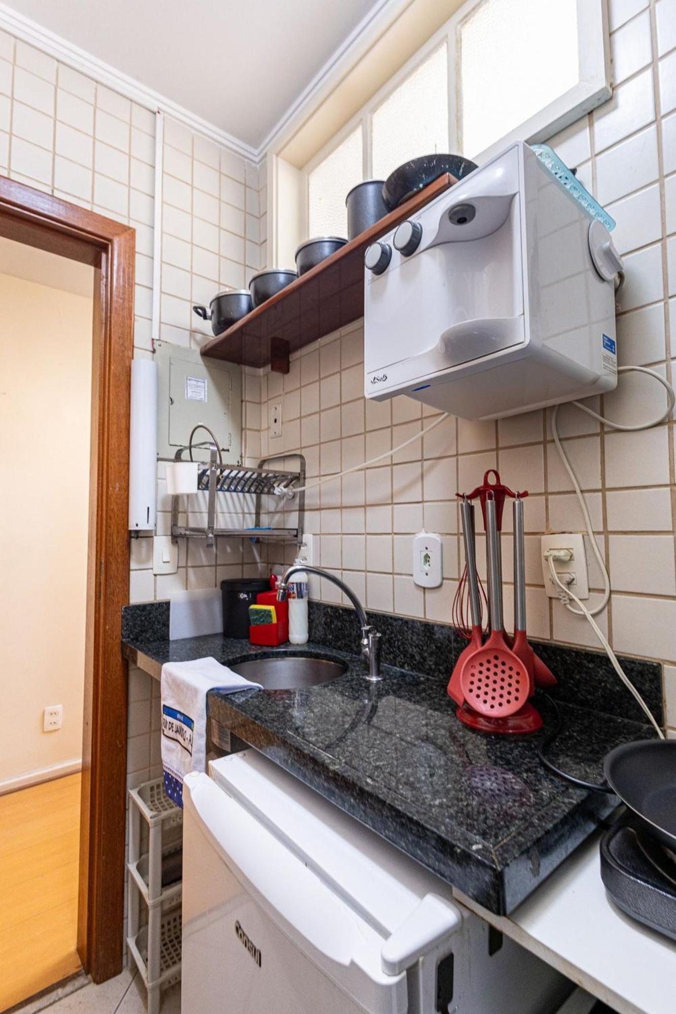 ריו דה ז'ניירו Apartamento Copacabana 200M Da Praia - Wifi Gratis - Cp5 מראה חיצוני תמונה