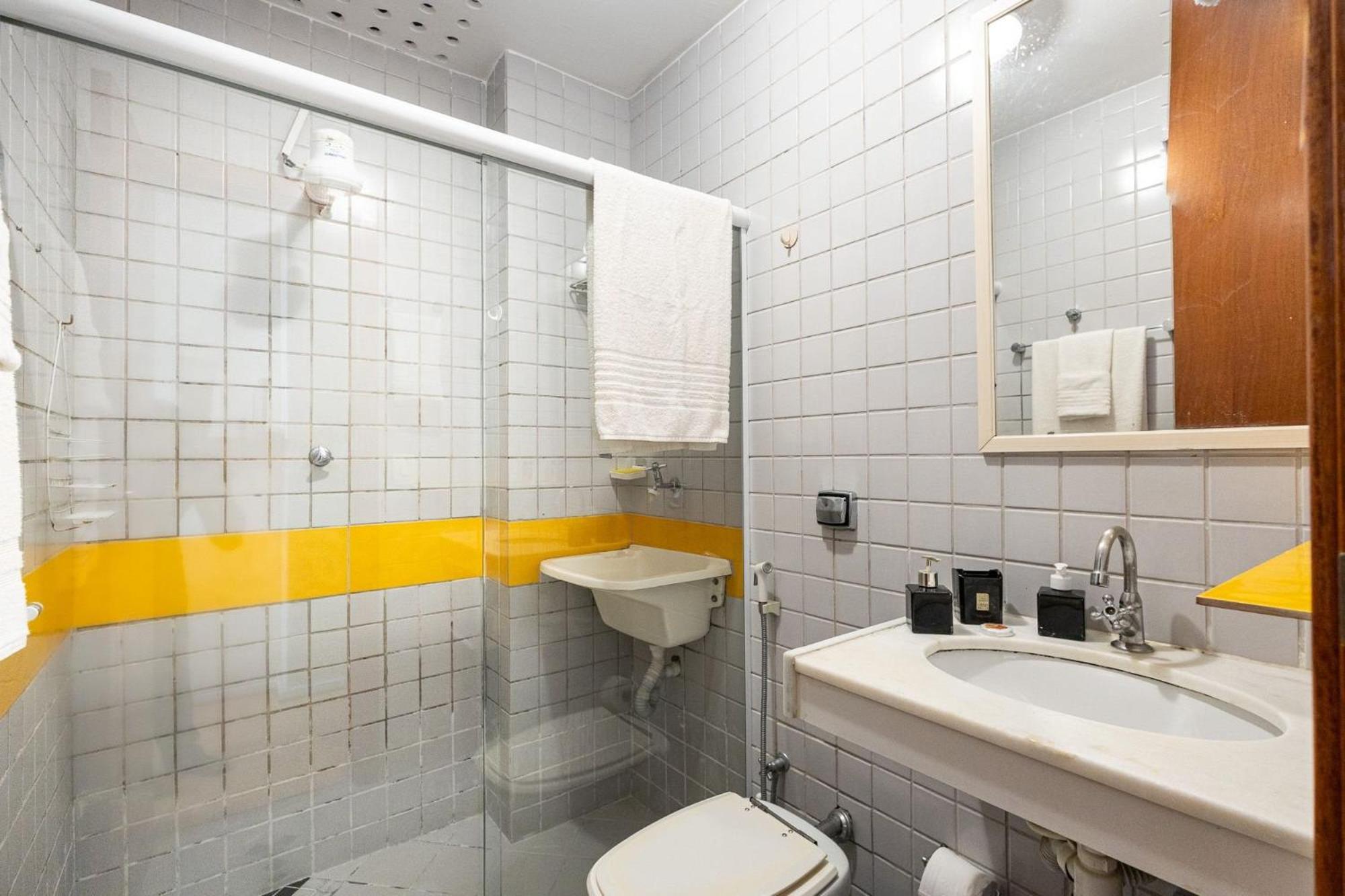 ריו דה ז'ניירו Apartamento Copacabana 200M Da Praia - Wifi Gratis - Cp5 מראה חיצוני תמונה