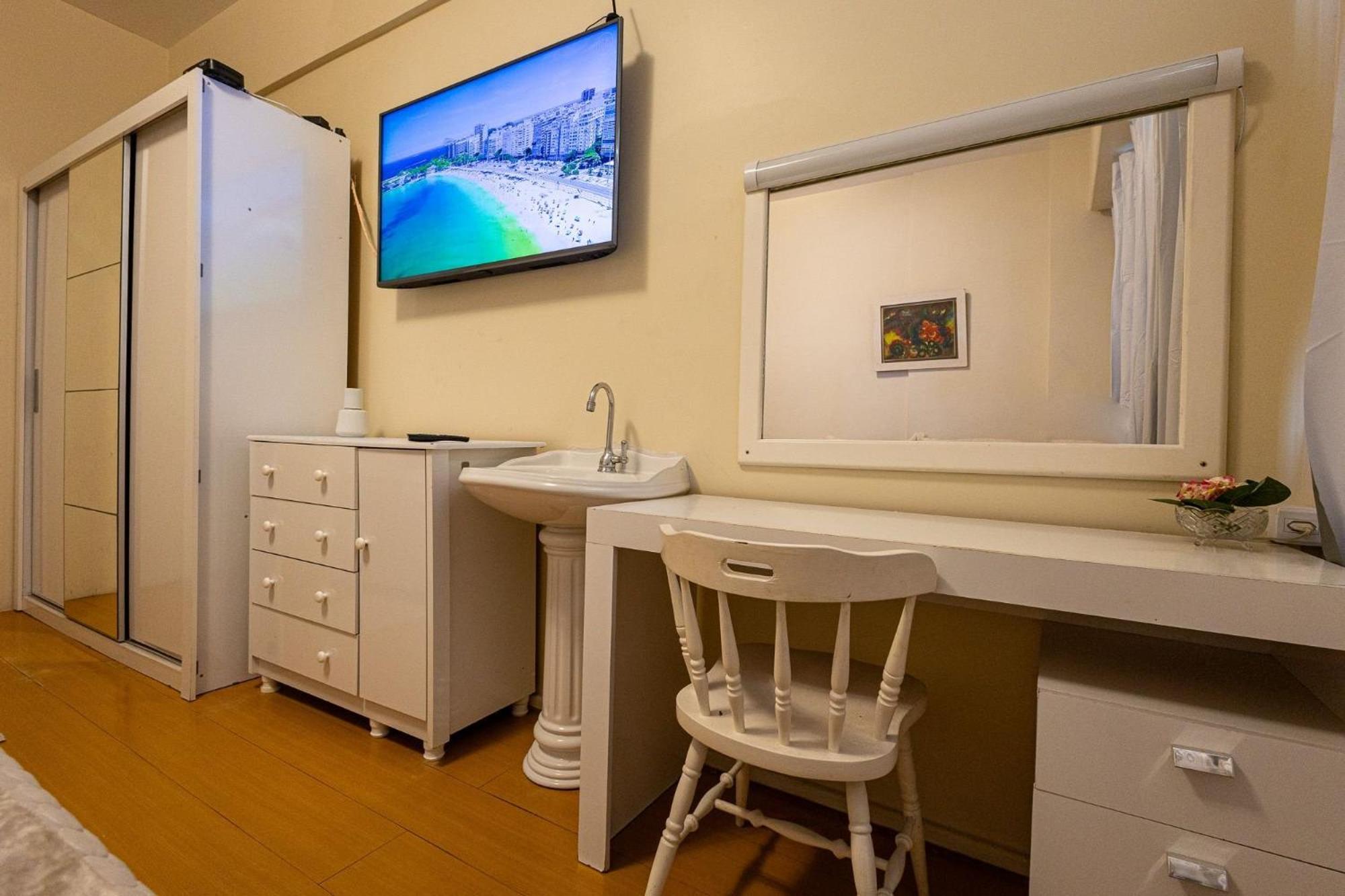 ריו דה ז'ניירו Apartamento Copacabana 200M Da Praia - Wifi Gratis - Cp5 מראה חיצוני תמונה