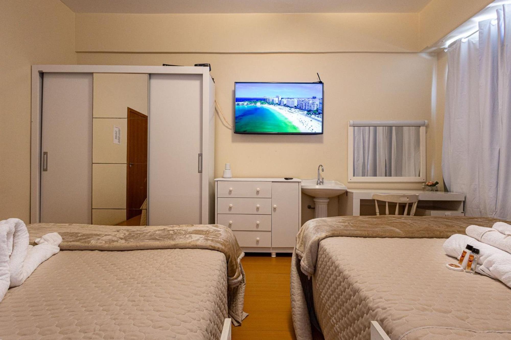 ריו דה ז'ניירו Apartamento Copacabana 200M Da Praia - Wifi Gratis - Cp5 מראה חיצוני תמונה